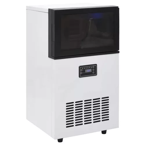  fekete jégkockakészítő 45 kg / 24 óra 