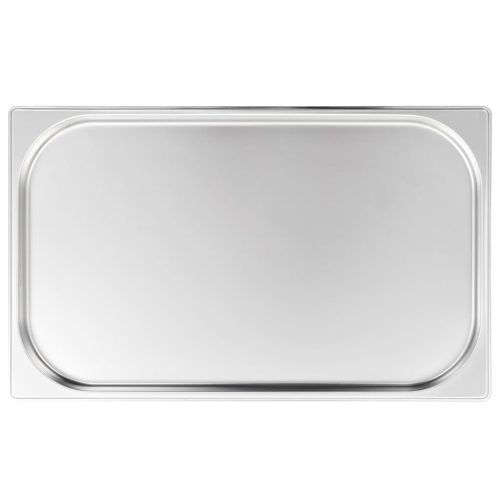  4 db rozsdamentes acél Gasztronorm edény GN 1/1 20 mm