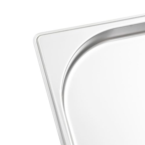  8 db rozsdamentes acél Gasztronorm edény GN 1/2 20 mm 