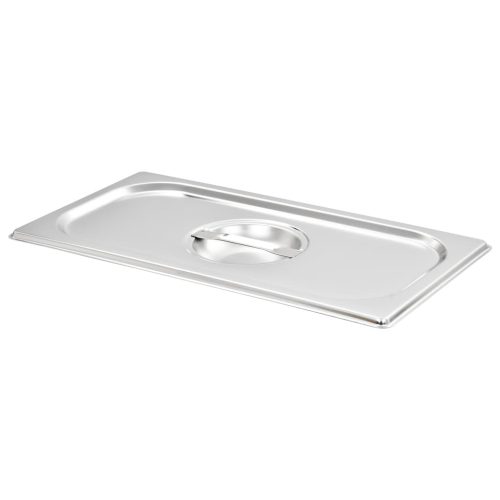 4 db rozsdamentes acél 1/3 GN edény fedő