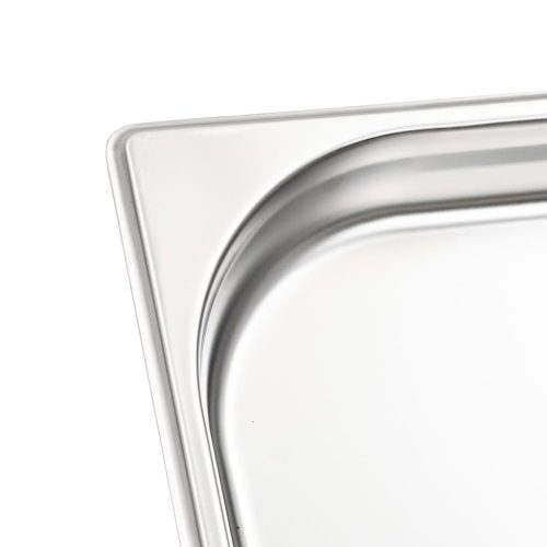  12 db rozsdamentes acél Gasztronorm edény GN 1/4 20 mm