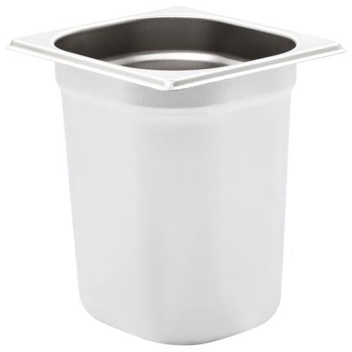  8 db rozsdamentes acél Gasztronorm edény GN 1/6 200 mm