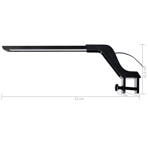  kék és fehér LED-lámpa akváriumhoz szorítókkal 25 - 45 cm