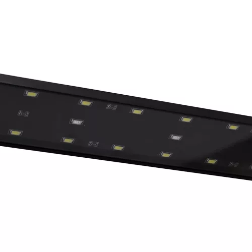  kék és fehér LED-lámpa akváriumhoz szorítóval 35 - 55 cm