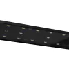  kék és fehér LED-lámpa akváriumhoz szorítókkal 75 - 90 cm