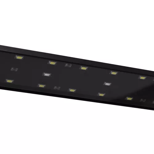  kék és fehér LED-lámpa akváriumhoz szorítókkal 75 - 90 cm