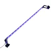  kék és fehér LED-lámpa akváriumhoz szorítókkal 115 - 130 cm