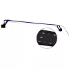  kék és fehér LED-lámpa akváriumhoz szorítókkal 115 - 130 cm