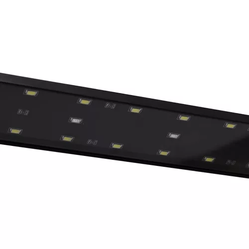  kék és fehér LED-lámpa akváriumhoz szorítókkal 115 - 130 cm