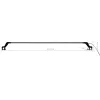  kék és fehér LED-lámpa akváriumhoz szorítókkal 115 - 130 cm
