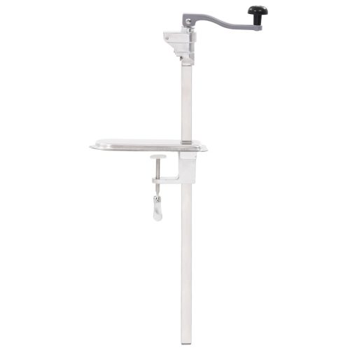  ezüstszínű alumínium és rozsdamentes acél konzervnyitó 70 cm