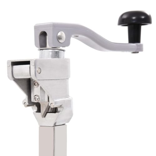  ezüstszínű alumínium és rozsdamentes acél konzervnyitó 70 cm