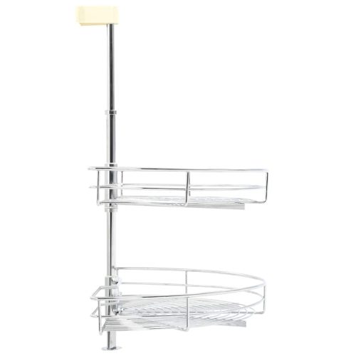  kétszintes 180 fokban elforgatható konyhai drótkosár 75x38x80cm