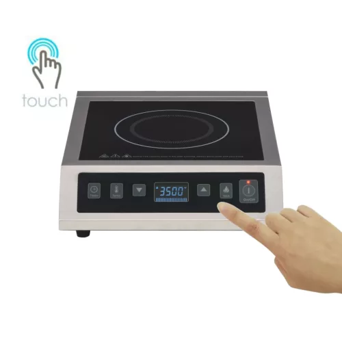  elektromos indukciós asztali főzőlap érintőképernyővel 3500 W