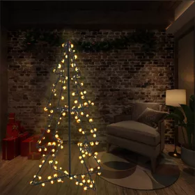    160 LED-es beltéri/kültéri kúp alakú karácsonyfa 78 x 120 cm