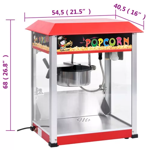  popcorn készítő gép teflon bevonatú edénnyel 1400 W