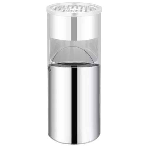  rozsdamentes acél hamutartó szemeteskukával 30 L