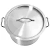  rozsdamentes acél főzőedény 24 L 36 x 24 cm
