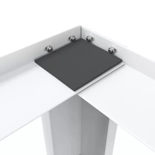  fehér dupla mosó- és szárítógép állvány