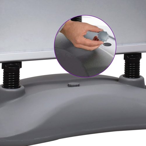  szürke A1-es alumíniumötvözet poszterállvány