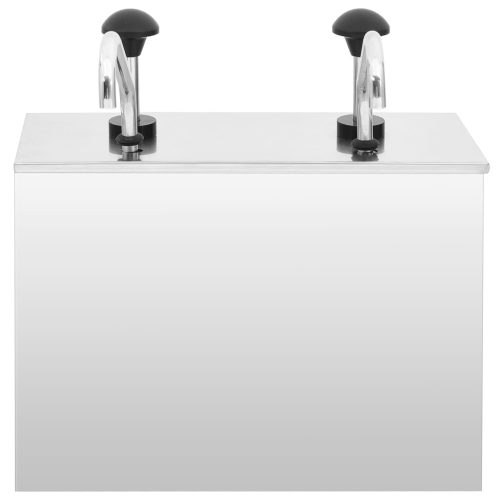  rozsdamentes szószadagoló 2 x 3,5 L