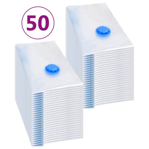  50 db vákuumos utazó tárolózsák ruhákhoz 60 x 40 cm