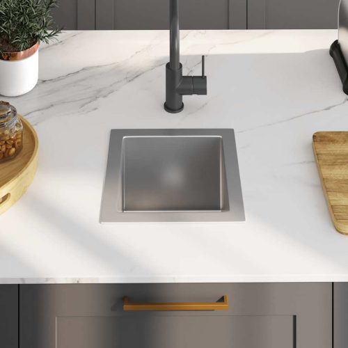  kézzel készült rozsdamentes acél mosogatótálca