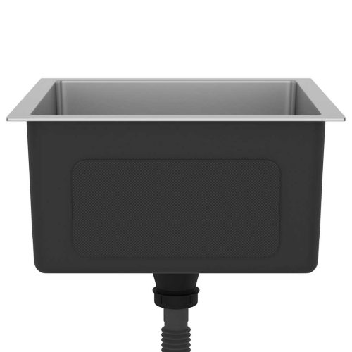  kézzel készült rozsdamentes acél mosogató szűrővel