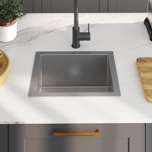  kézzel készült rozsdamentes acél mosogató