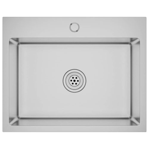  kézzel készült rozsdamentes acél mosogató