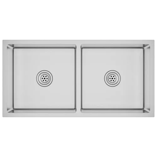  kézzel készült rozsdamentes acél mosogató