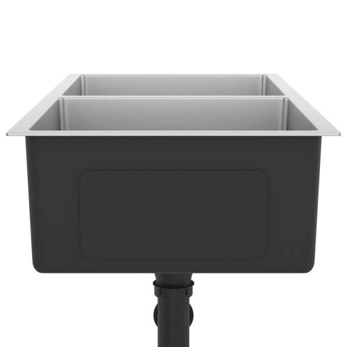  kézzel készült rozsdamentes acél mosogató