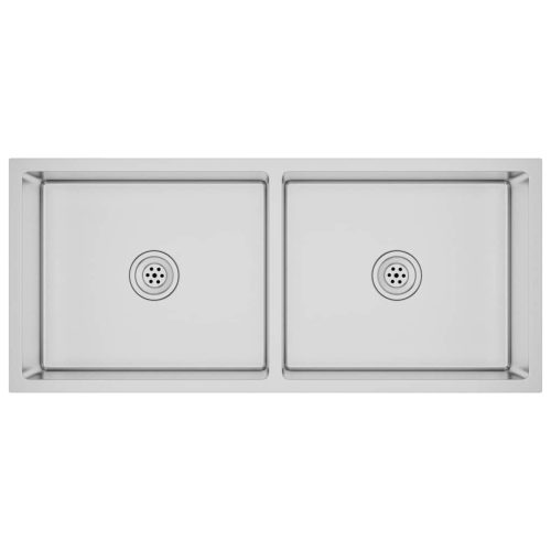  kézzel készült rozsdamentes acél mosogató