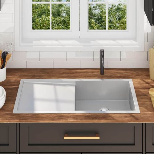  kézzel készült rozsdamentes acél mosogató