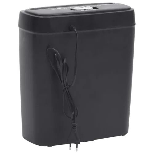  fekete 6 lapos iratmegsemmísítő