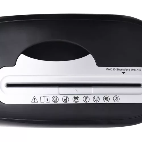  fekete 10 lapos mikropengés papíraprító