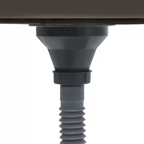  fekete rozsdamentes acél konyhai mosogató