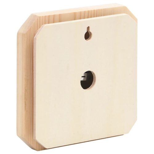  2 az 1-ben tömör fenyő szauna-higrotermográf és -homokóra