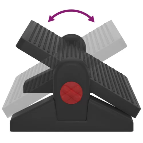  fekete lábtámasz 50 x 30,5 x 17 cm