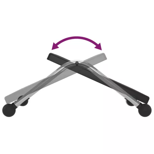  fekete lábtámasz 45 x 40 x 13,5 cm