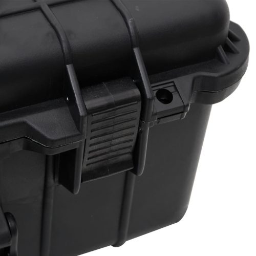  fekete PP kerekes repülős tok 63 x 50 x 23 cm