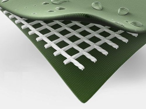 TP PROFESSIONAL 4x8m raktársátor, PVC 800 ponyvával, sötétzöld