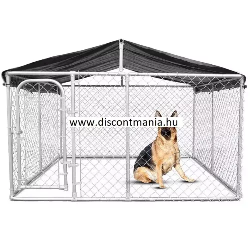 DISCONTMANIA KUTYAKENNEL 4X4X2,3M 16M2 TETŐVEL - B ÁRU
