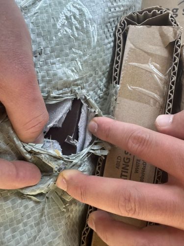 3x5,5m barna extra erős carport / autóbeálló féltető viharálló 140km/h-ig - B ÁRU