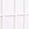VID 6 paneles, fehér, japán stílusú paraván 240 x 170 cm