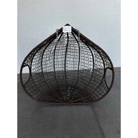 Dm kétszemélyes barna függőfotel