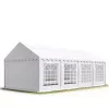 5x8m classic partytent, PVC 800, white