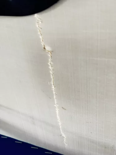 3 zónás alumínium masszázságy kék-fehér, hordtáska nélkül 3108R - B ÁRU