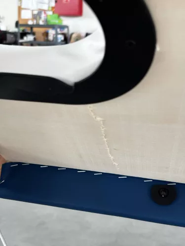 3 zónás alumínium masszázságy kék-fehér, hordtáska nélkül 3108R - B ÁRU