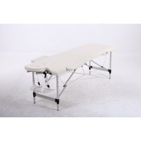  3 zónás alumínium masszázságy fehér hordtáskával 3108S - B ÁRU